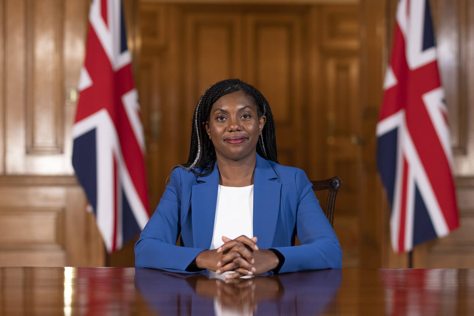 Official cabinet portrait of Conservative leader Kemi Badenoch