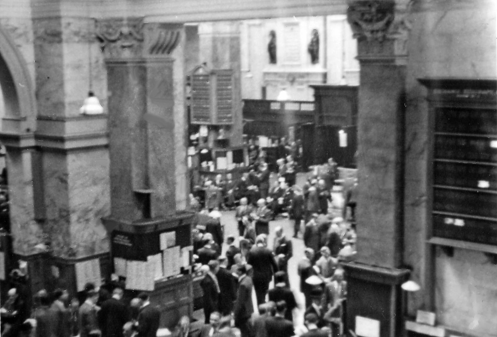 The London Stock Exchange in the City of London