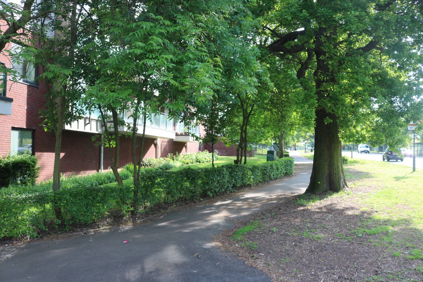 New-build flats on Spur Road in Edgware