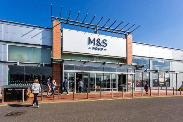 The Marks and Spencer Food store at Silverlink Retail Park in Wallsend